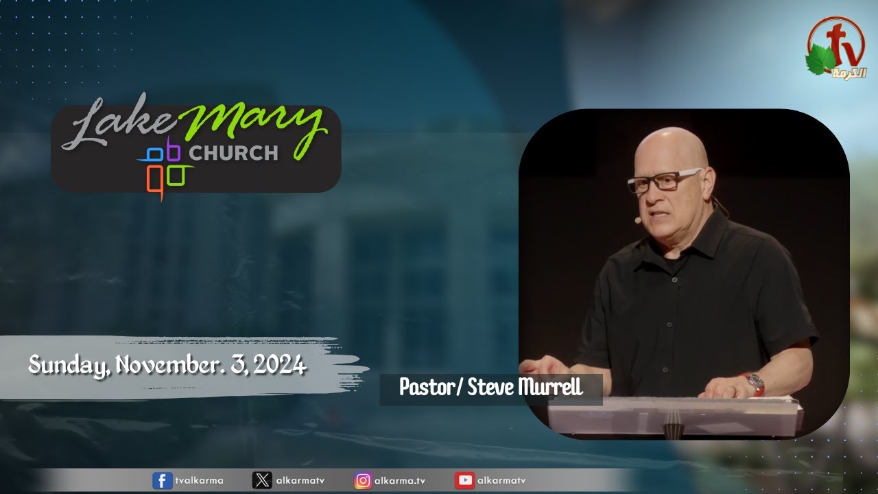 Lake Mary Church - Florida Sunday November 3 2024 Pastor of the church Pastor Shaddy Soliman
